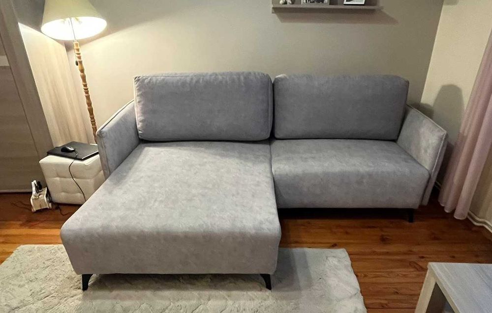 NESSO NAROŻNIK Z FUNKCJĄ SPANIA, tkanina, układ lewy, roczny