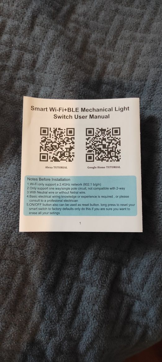 przełącznik inteligentny, Smart switch wifi