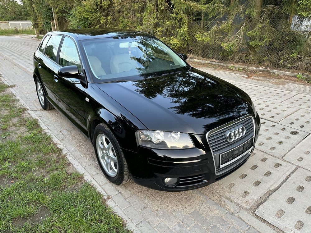 Audi A3 8P 2.0TDI Zadbany,Grzane fotele,Multifunkcja
