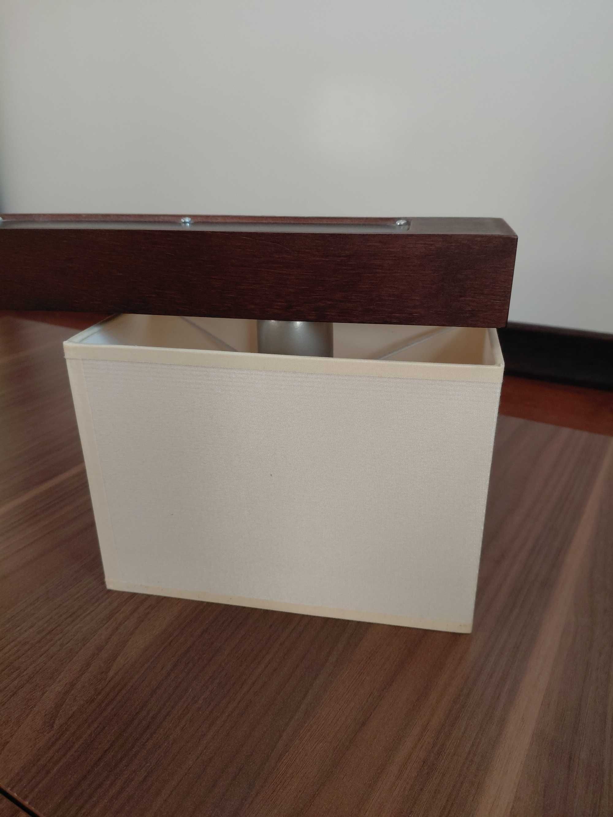 Lampa sufitowa na dwie żarówki
