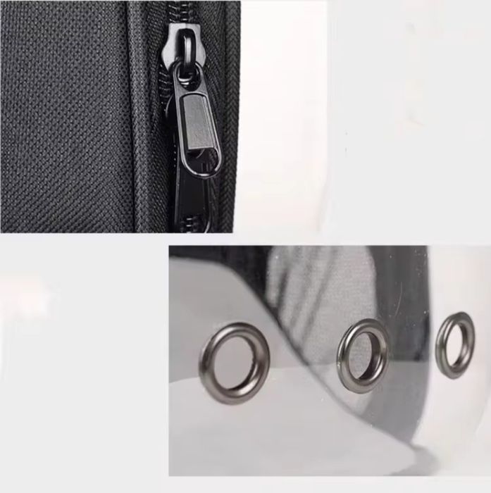 Mochila respirável para transporte de animais domésticos