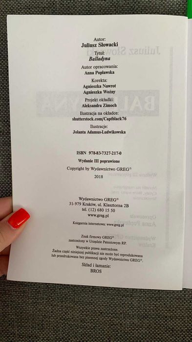 Balladyna. Wydanie z opracowaniem i streszczeniem