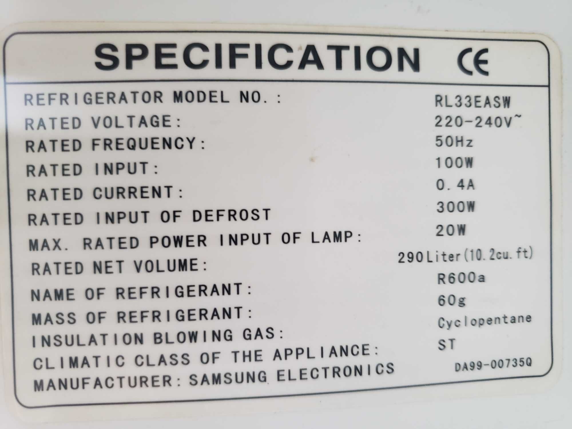 Холодильник SAMSUNG RL33 EASW (no frost)