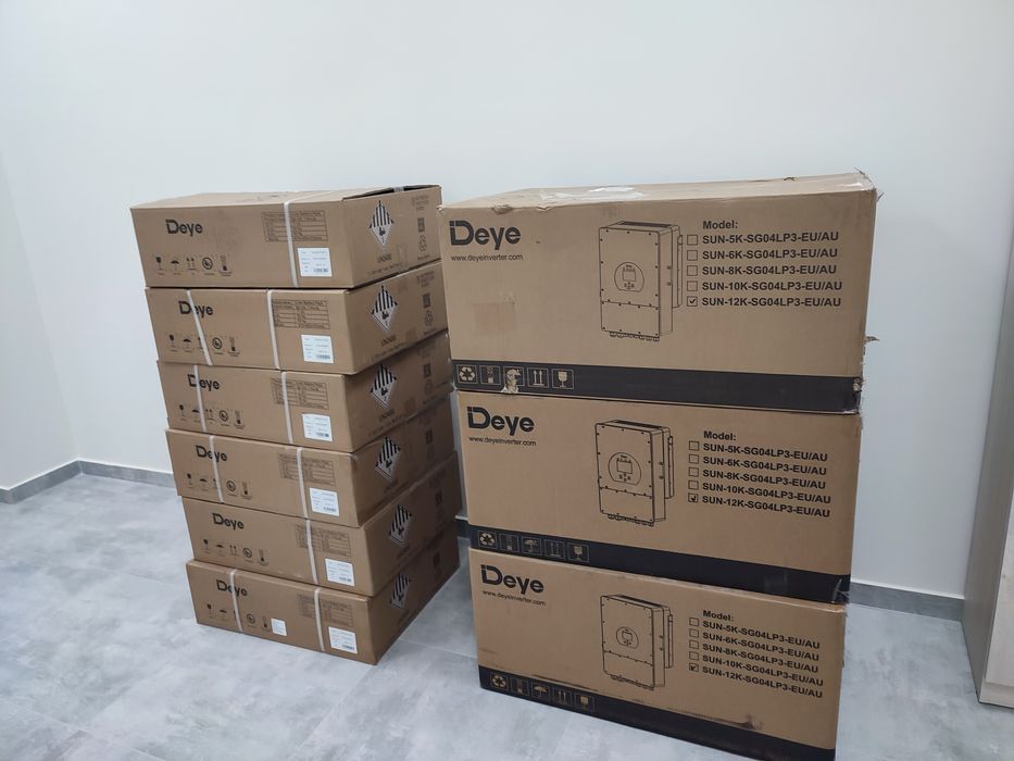 Гибридный инвертор в наличии Deye SUN -6K-SG03LP1-EU