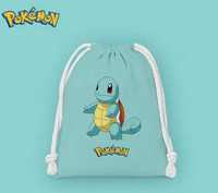 Pokemon Squirtle torba ze sznurkiem organizer woreczek na PREZENT