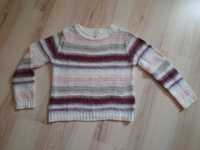 Krótki sweter w paski Cubus 122-128