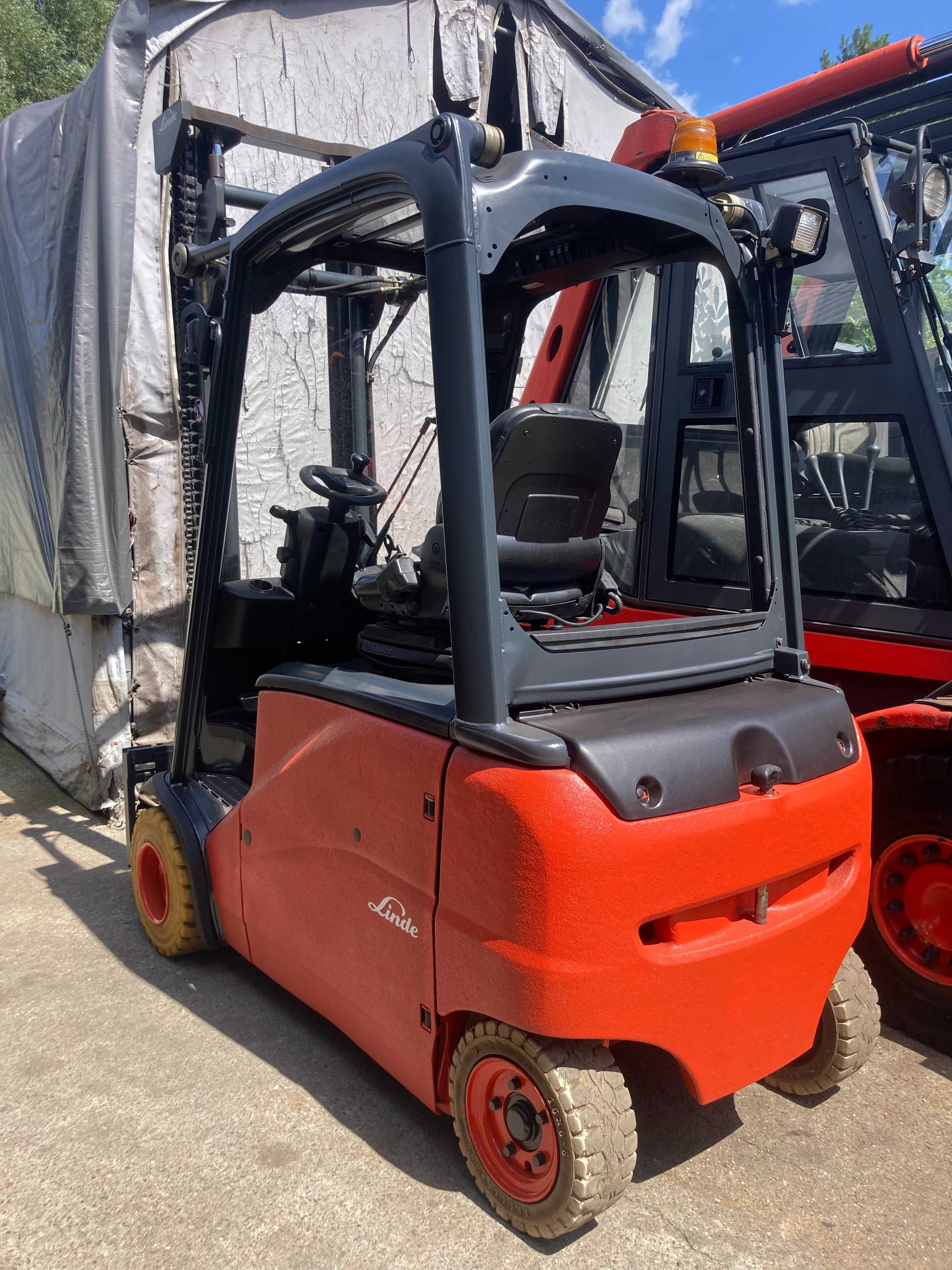 Linde E20PHL-386 bateria 2021r , nowe opony, opcja Triplex E14 E16