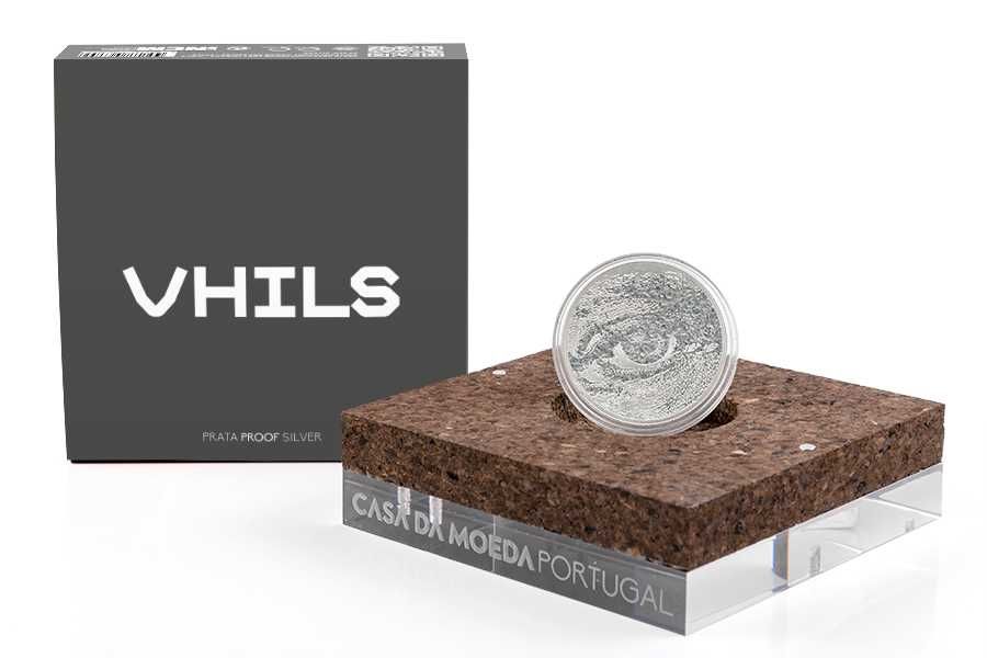 10 Euros 2021 Estojo Prata Proof Vhils