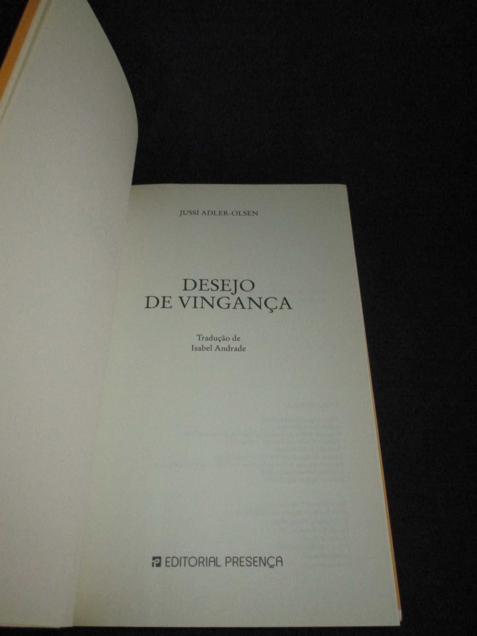 Livros Departamento Q Desejo de Vingança Guardião das causas perdidas