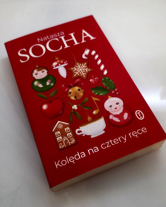 Książka "Kolęda na cztery ręce" Natasza Socha