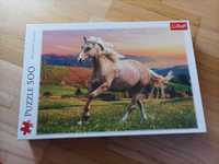 Puzzle 500 z koniem
