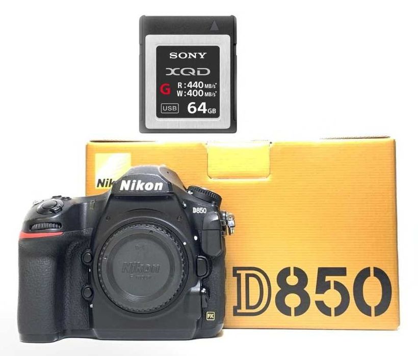 NIKON D850 plus SONY XQD 64G