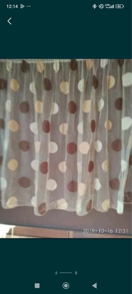 Firana firanka makarony do okna balkonowego 200x250 240x145 295x250