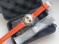 Механічний годинник хронограф Sugess 40mm Pilot Sea-Gull ST1901 Сапфір