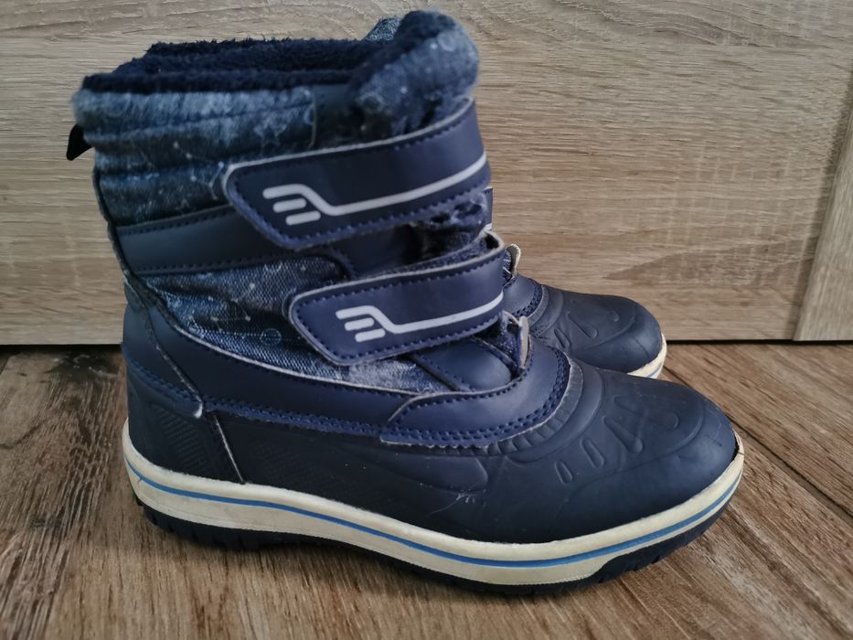 Buty zimowe śniegowce dziecięce r. 29