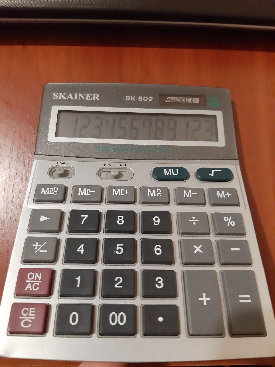 Калькулятор бухгалтерський Skainer SK-802
 12 digits