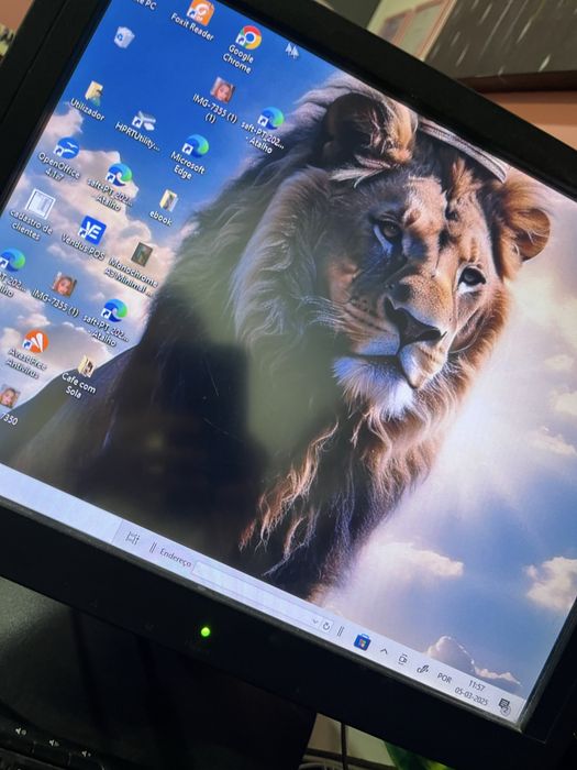 Desktop, mouse, tela e telado