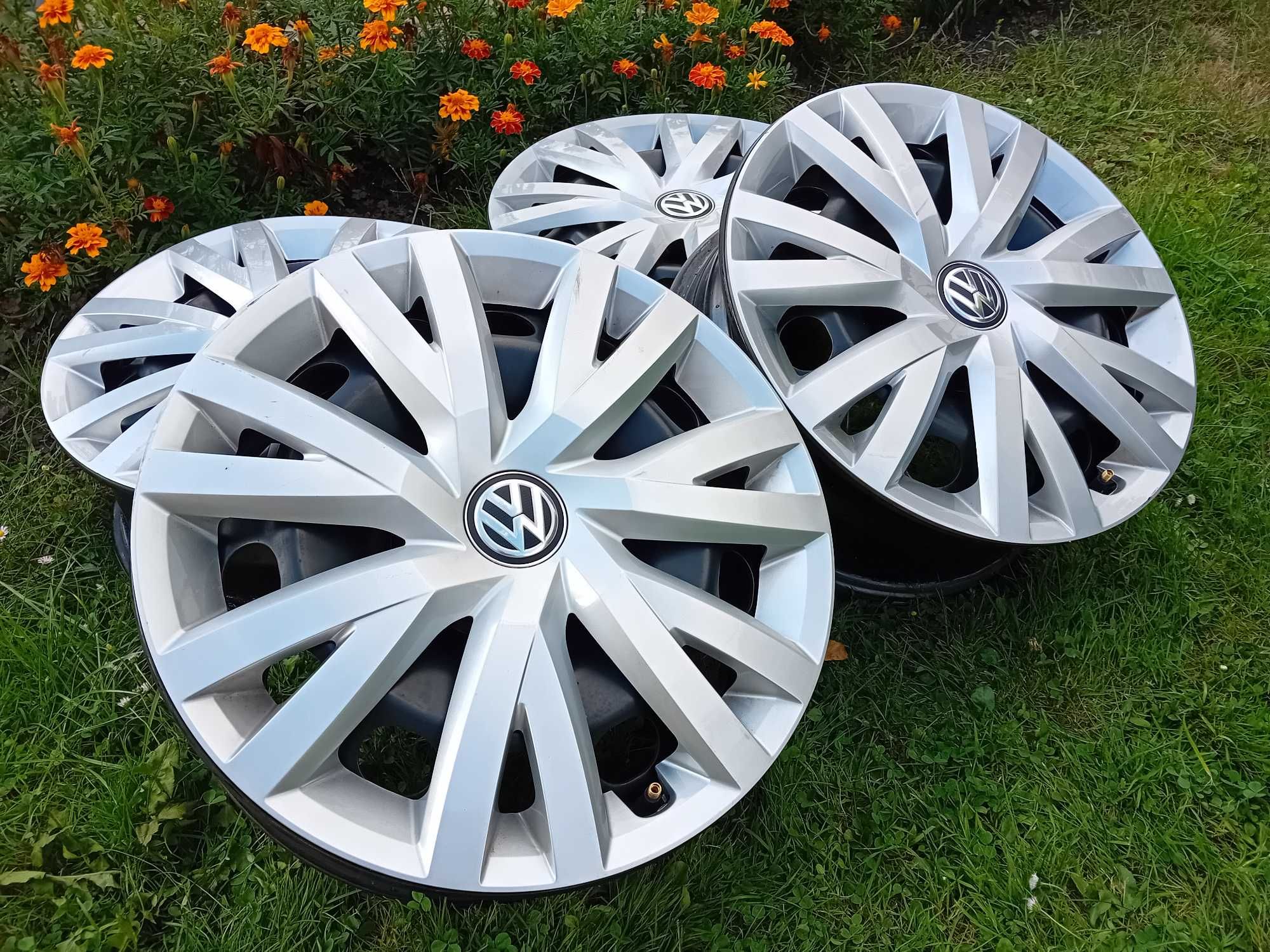 Felgi 16 kołpaki ORYGINALNE VW Caddy Golf Passat Touran Sharan F-VAT