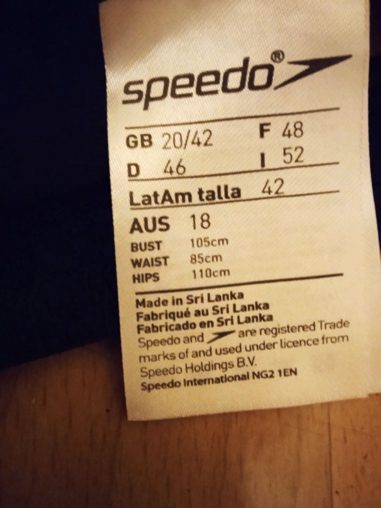 Купальник Speedo для бассейна р 44-46