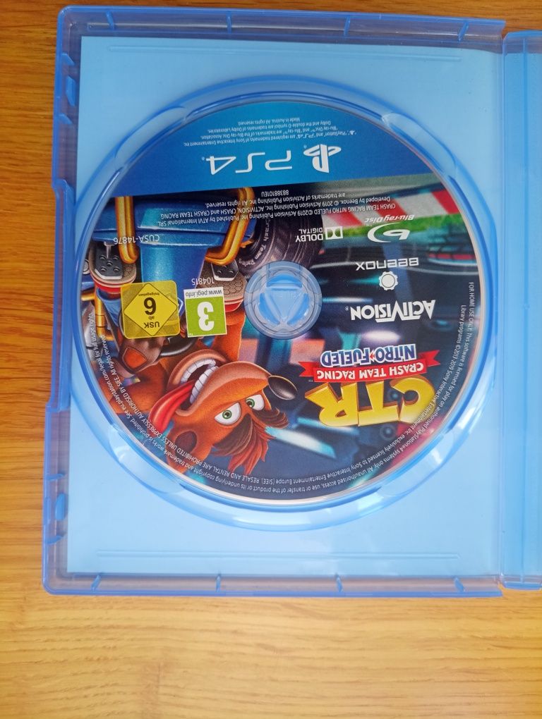 Игра на Sony PlayStation crash nitro