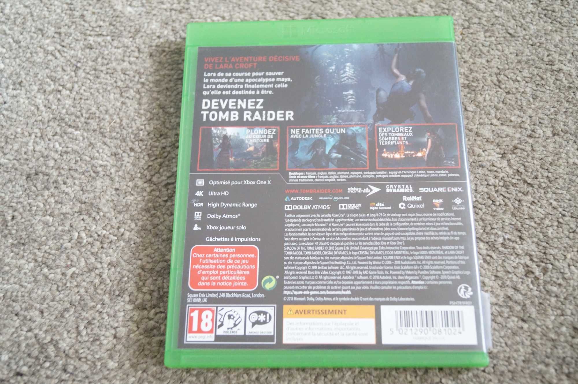 Shadow of the Tomb Rider xbox one
