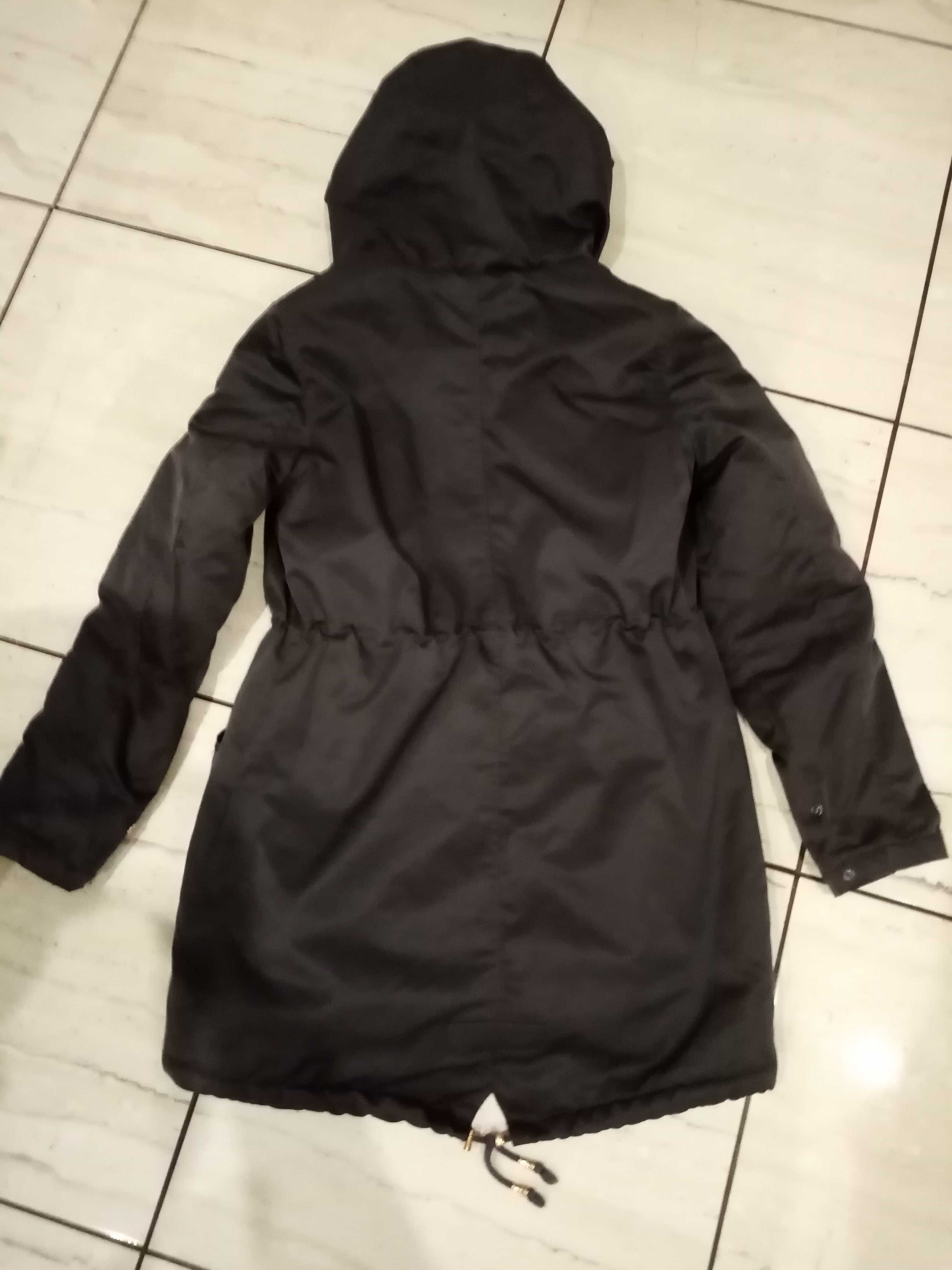 Kurtka parka szara r- xs -s