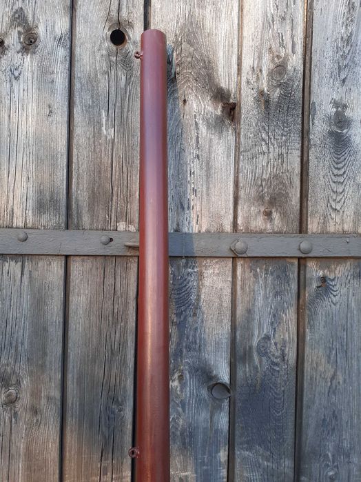 słupki ogrodzeniowe 4mm ścianka ( montaż )