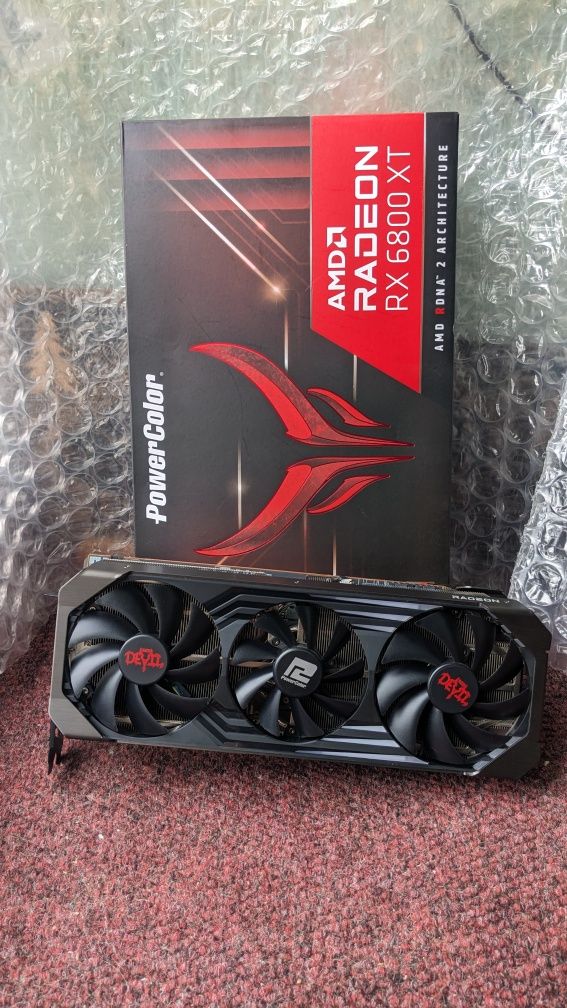 Видеокарта PowerColor Red Devil AMD Radeon RX 6800 XT 16GB GDDR6