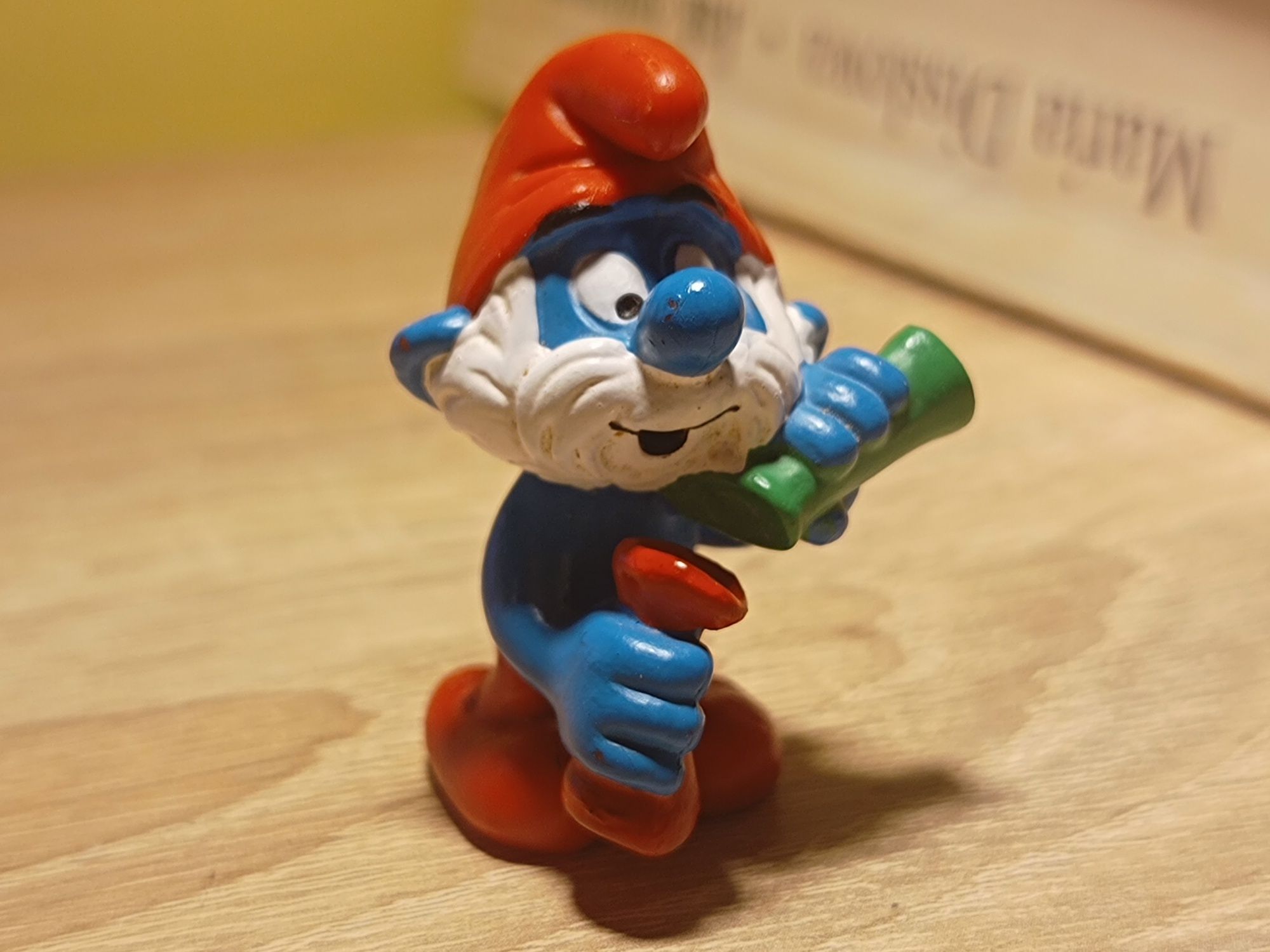 Papa Smerf smerfy Schleich 1983 vintage smurf