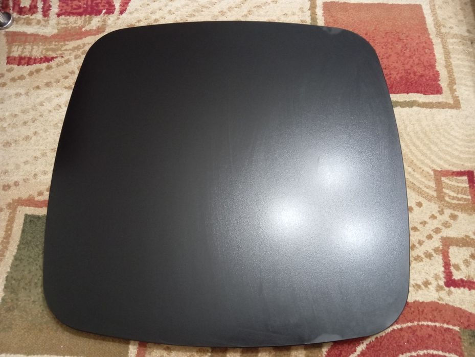 Blat czarny kwadratowy