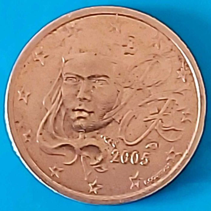 2 Cêntimos de 2005 da França