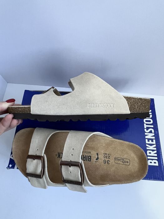 Шльопанці клоги  Birkenstock замшеві биркеншток шлепки биркеншток