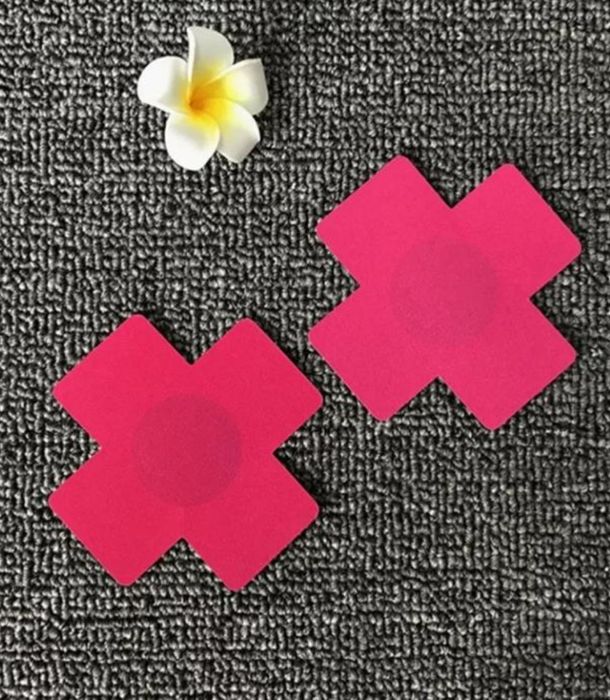 Наклейки на грудь соски пэстис стикини