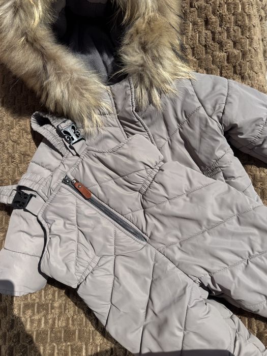 Комбінезон дитячий ,куртка та штани ,зимовий з хутром