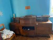 Piękna komoda Art Deco z szufladami drewno orzech vintage  okazja