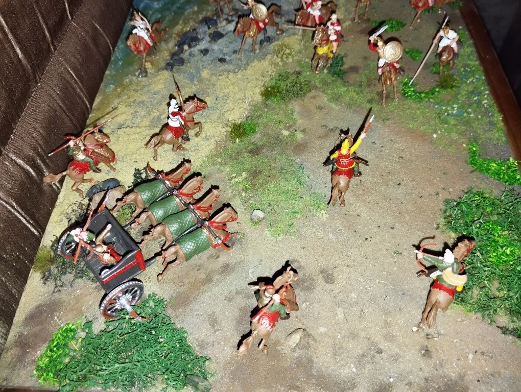 Diorama, makieta, figurki, żołnierzyki w skali 1:72