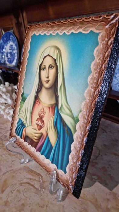 Quadro Sagrado Coração de Maria