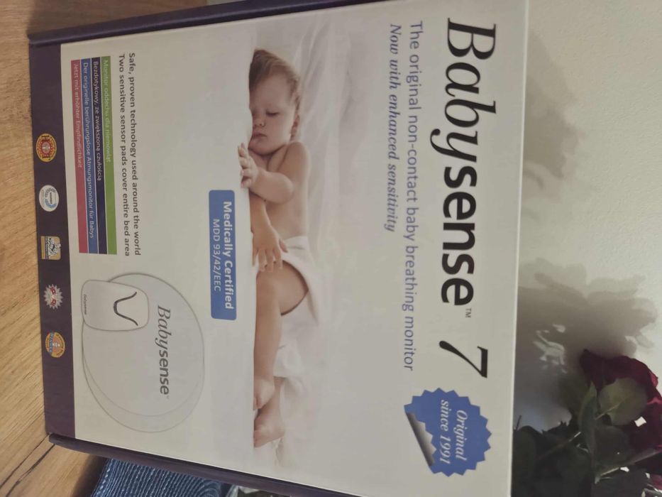 Monitor oddechu Babysense 7 – oryginalny, medycznie certyfikowany