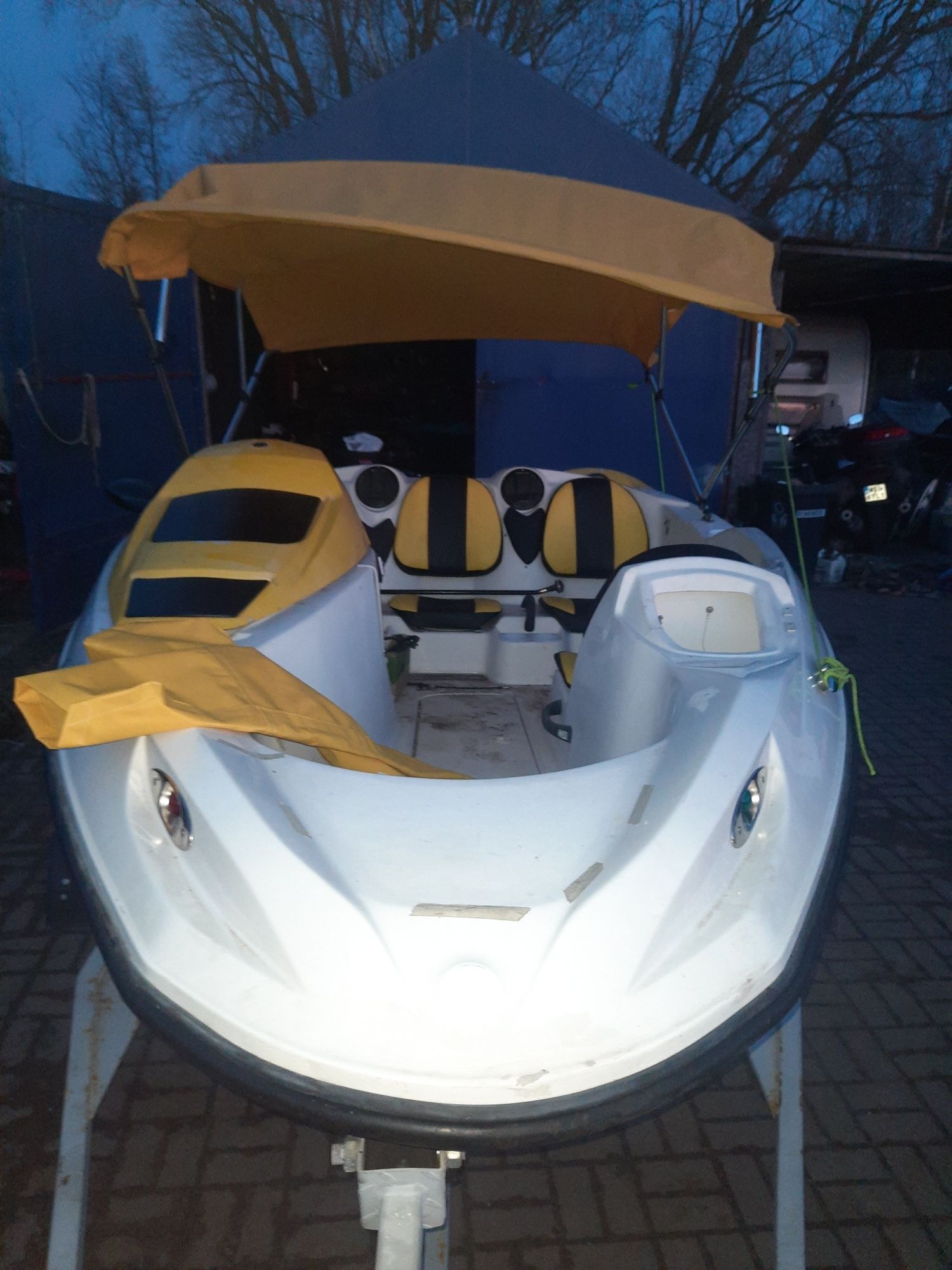 Sea Doo Sportster lodz motorowa motorowka skuter wodny przyczepa