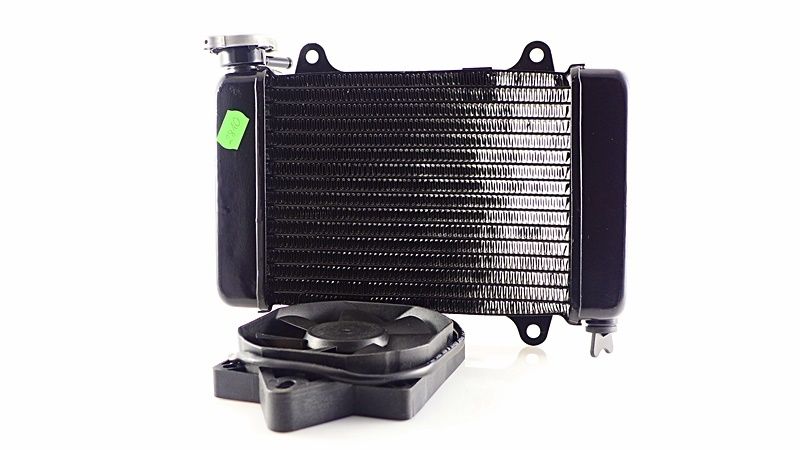 CHŁODNICA Cieczy wody do ATV Quad 200/250 Bashan z wentylator WYSYŁKA