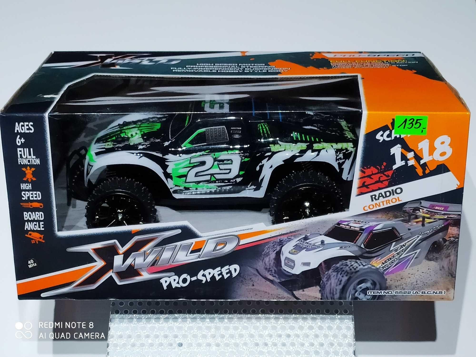 Wild pro-speed auto zdalnie sterowany terenowy duży