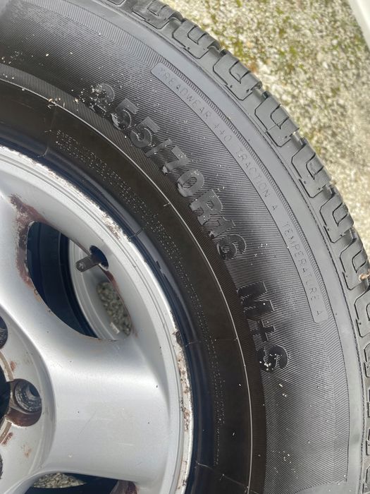 nissan navara d22 koła 16 cali felgi z oponami hifly vigorous 2017r.