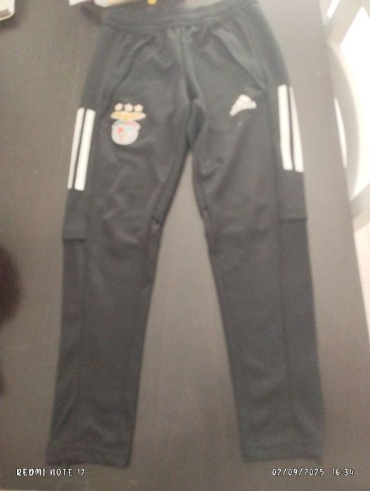 Calças do Benfica criança também de 7 e 8