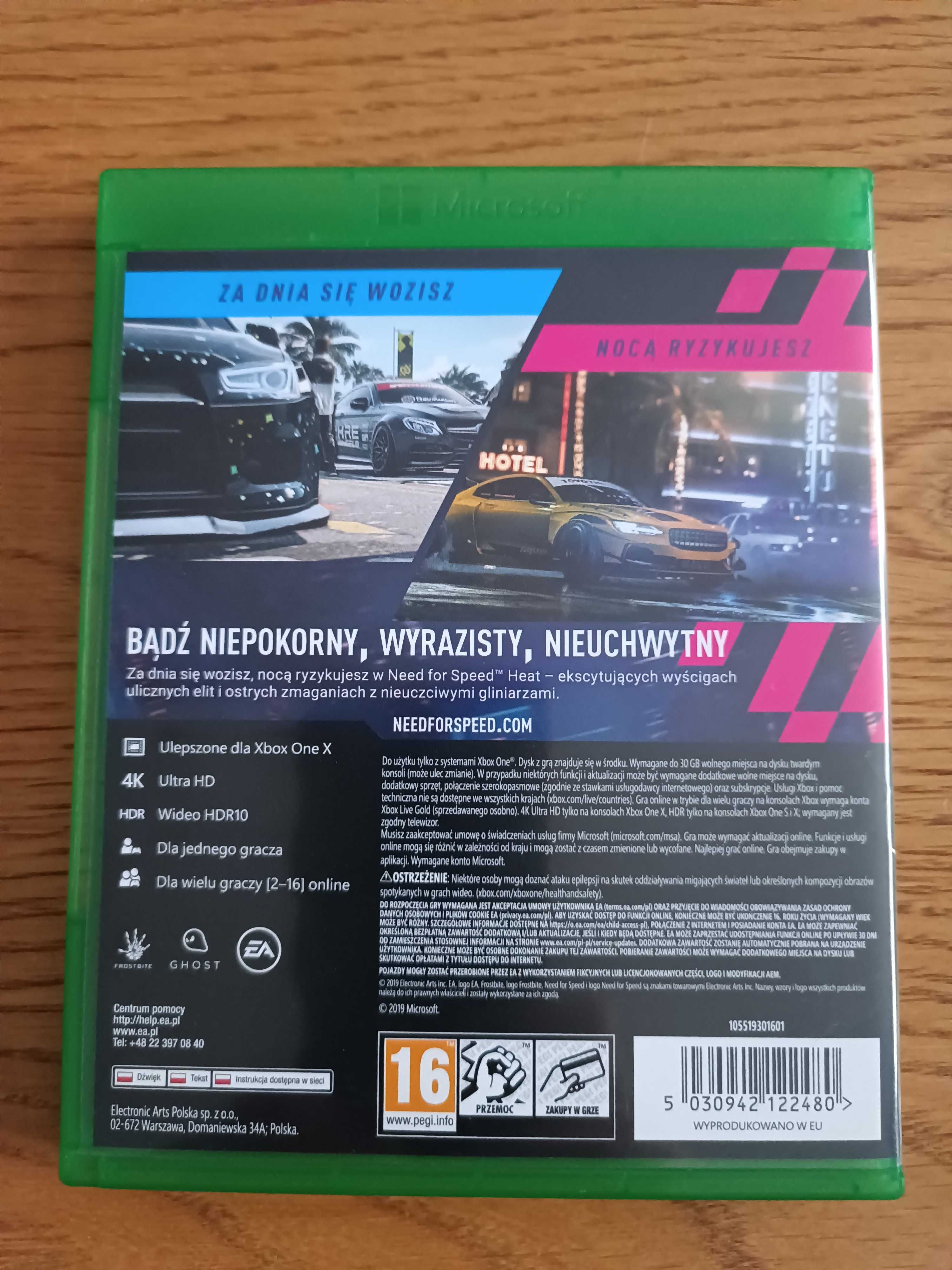 Gra XBOX ONE Need Gor Speed Heat