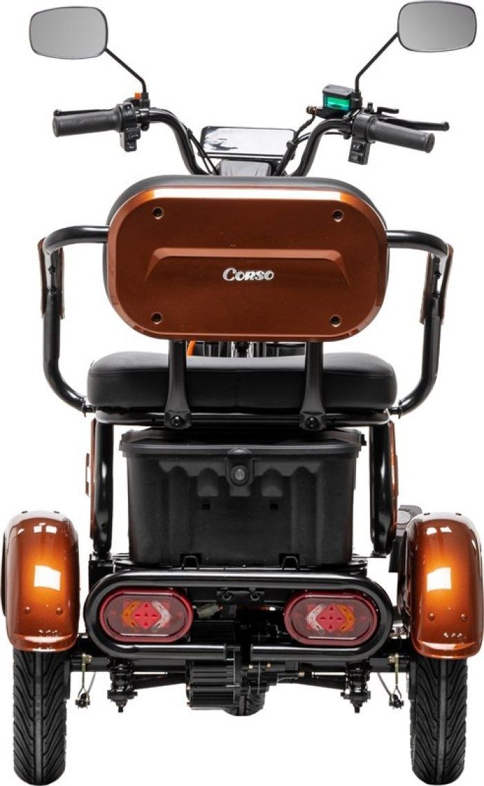 Трицикол CORCO《LOGAN 》Двигун 1000W Батарея 72V-23Ah Доставка БЕЗКОШТОВ