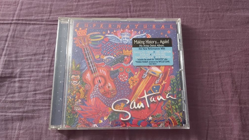 Santana Supernatural płyta CD z 1999 r