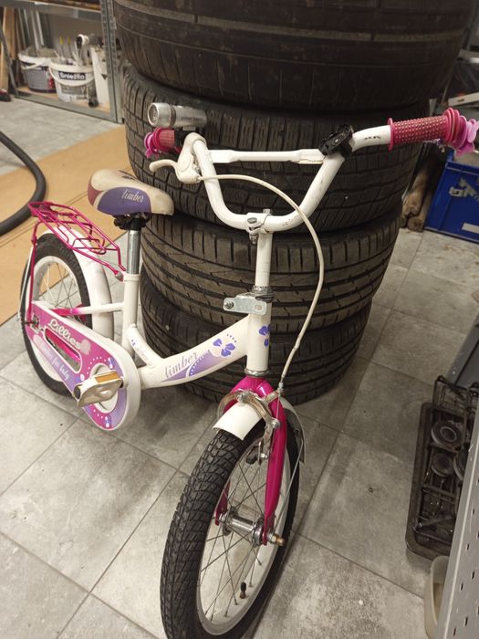Rezerwacja - Rowerek Dziecięcy Dziewczęcy dla Dziewczynki 16 Cali Koła