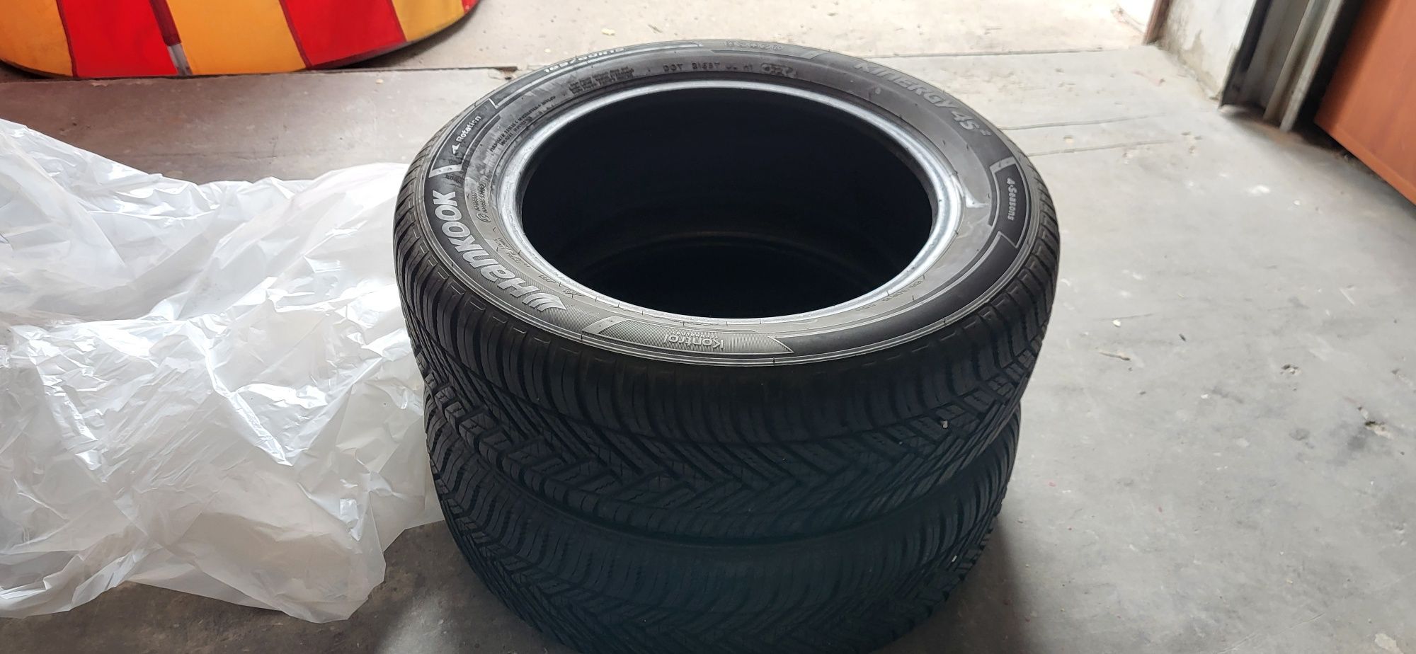 opony całoroczne 185 65 r15 2x Hankook 2x Goodyear