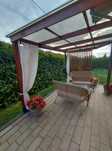 Zadaszenie tarasu, pergola tarasowa