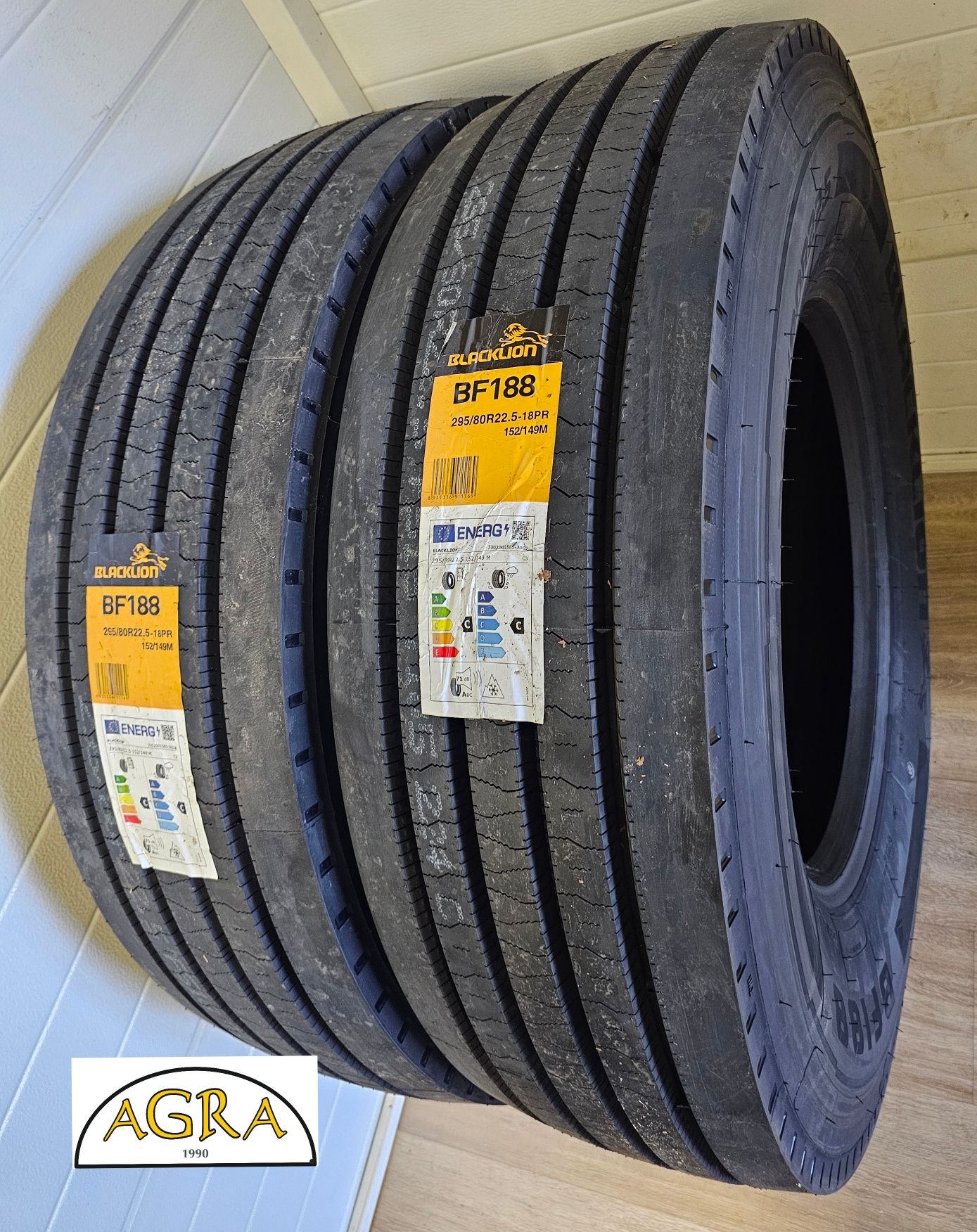 295/80R22.5 (1150netto) BLACKLION BLACK LION opona opony nowa przód